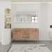 60" Freestanding Bathroom Vanity With Soft Close Doors And Drawers, (Vanity Only) - Imitative Oak Home Essentials