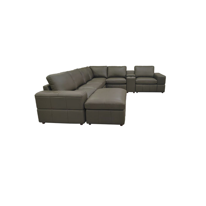 Modular Sectional With Large Square Arms, Custom Configuration Home Essentials