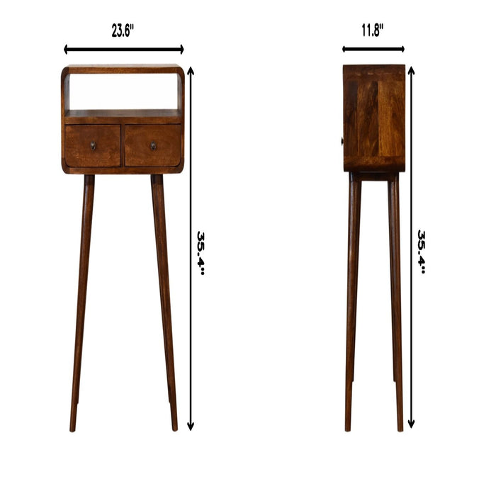 Mini Console Table - Chestnut Artisan Furniture