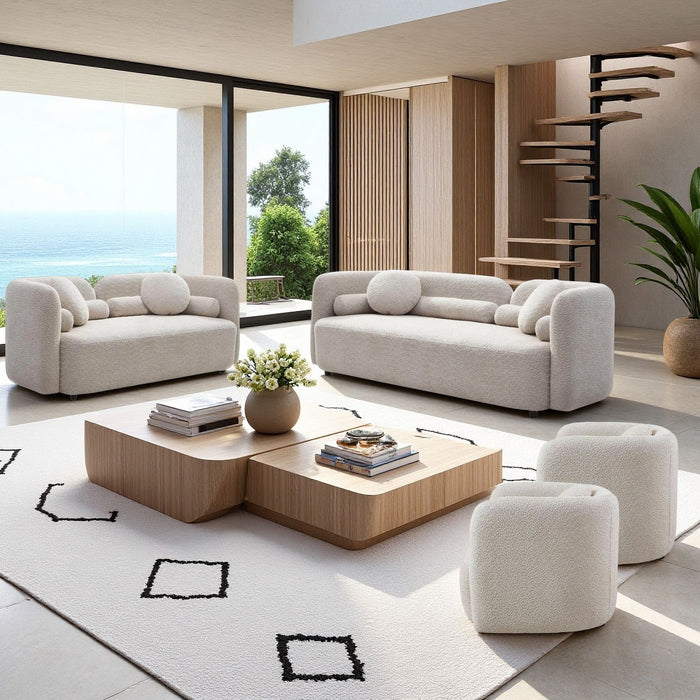 Japandi Living Room Set Home Essentials