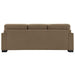 Darya - Sofa With 4 Pillows - Brown Suede Fabric ACME