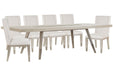 Lenox - Extendable Rectangular Dining Table Set Magnussen Furniture
