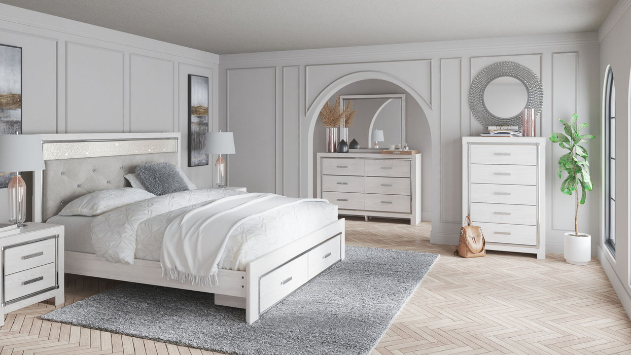Altyra - Upholstered Storage Bedroom Set Signature Design by Ashley®