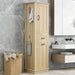 Modern Tall Storage Cabinet With Tilt-Out Compartment, Adjustable Shelves Hearth and Haven