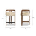 Millwick - Low Back Counter Stool Jennifer Taylor Home
