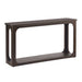 Console Table With Open Arch Cutouts For Living Room Hallway - Espresso Noble House