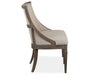 Lancaster - Bench With Upholstered Seat & Back - Dovetail Gray Magnussen Furniture