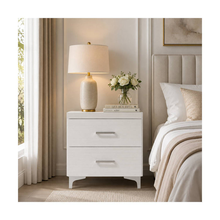 Casilda - Nightstand With Dovetail Drawers - White Acme