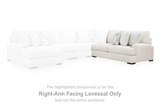 Misty-Lakes - RAF Loveseat - Chalk Signature Design by Ashley®