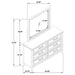 6 Drawer Dresser & Mirror - White Furniture Max