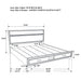 Corbin - Glittering Bedroom Set Furniture Max