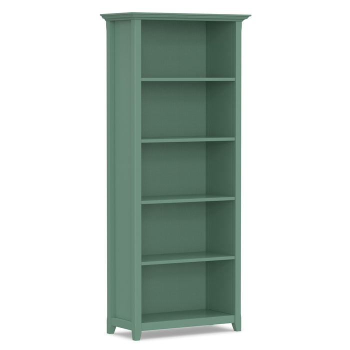 Amherst - 5 Shelf Bookcase, Handcrafted Simpli-Home