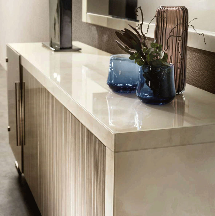 Luce - 4 Door Buffet - Light Beige Arredoclassic Italy