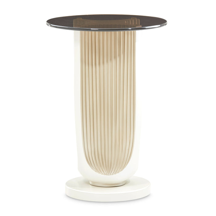 La Marisia - Accent Table - Creamy Pearl