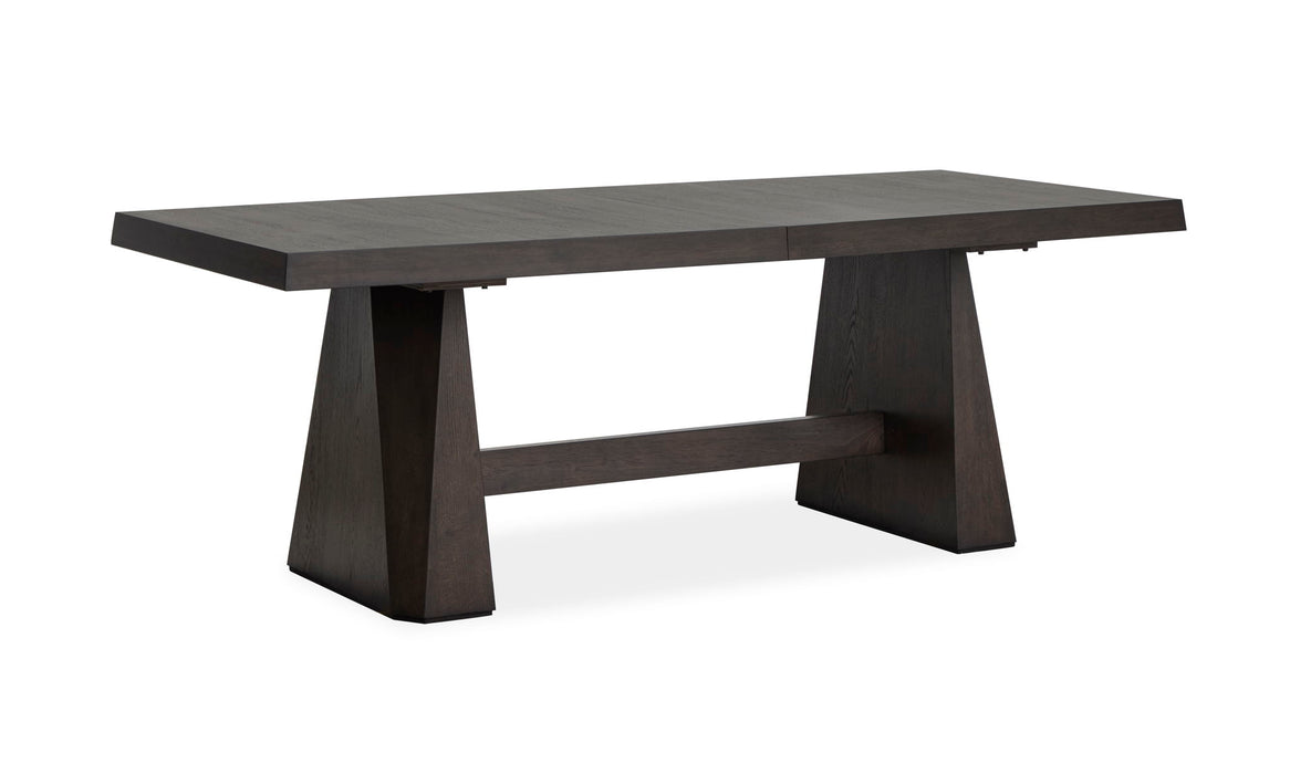 Tauren - Extendable Double Pedestal Dining Table - Coffee Bean Magnussen Furniture