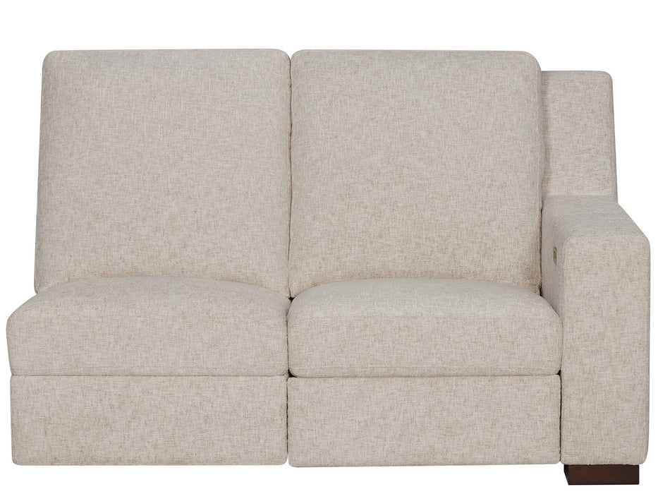 Rhodes - Loveseat RAF - Rani Arctic Universal Furniture