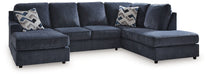 Albar Place - Sectional With Ottoman Signature Design by Ashley®