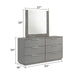Elara - Dresser - Gray Matrix Furniture Group