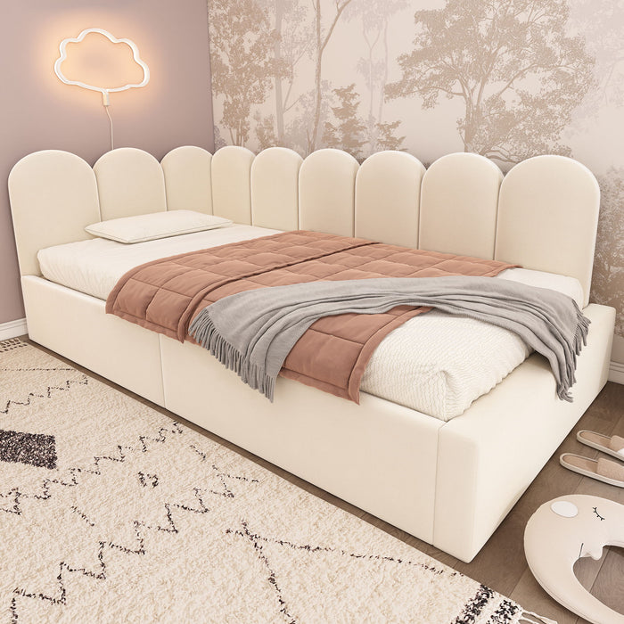 Upholstered Daybed With Hydraulic Storage Artistry At Home
