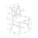 Dining Chair Side, Upholstered For Dining Room, Transitional (Set of 2) 8th Street