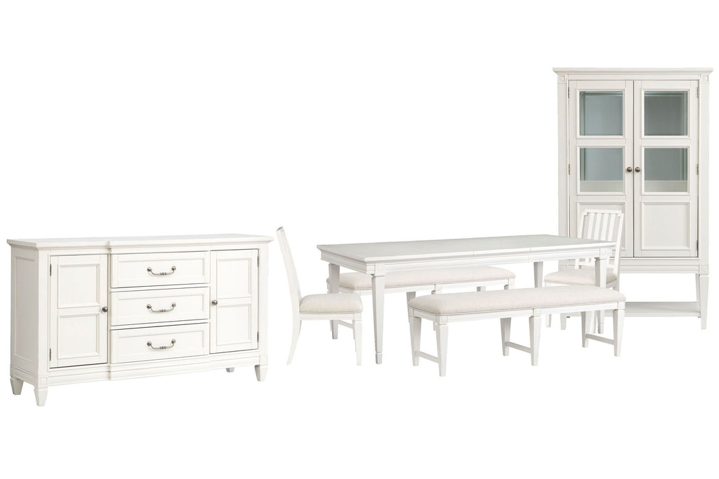 Willowbrook - Extendable Rectangular Dining Table Set Magnussen Furniture