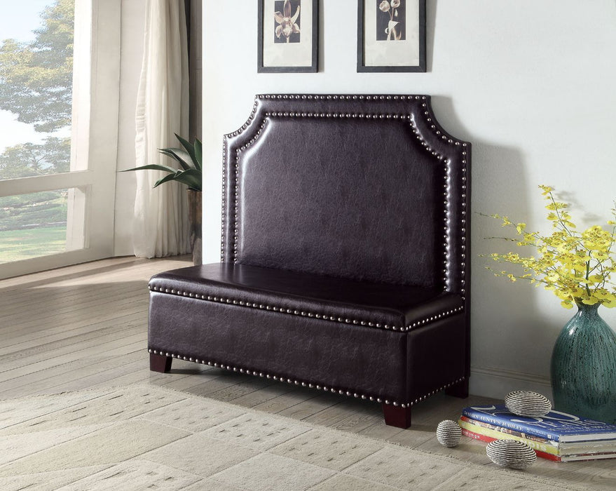 Fadey - Settee - Espresso PU