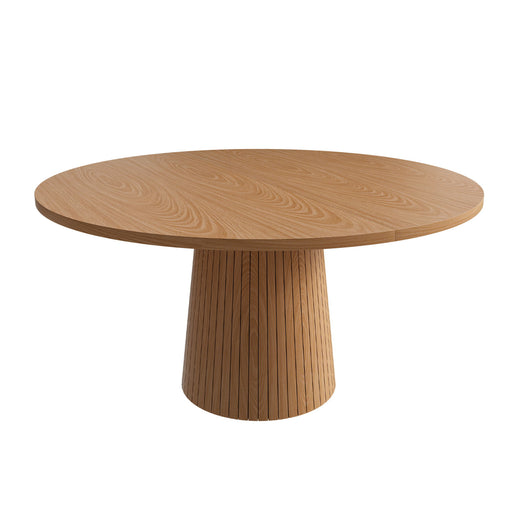 Round Dining Table With Strip Base Home Essentials