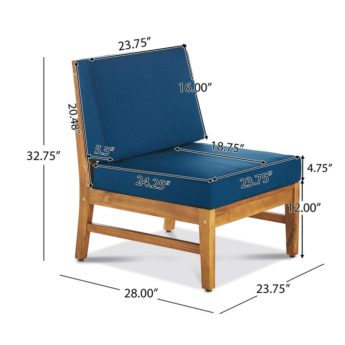 Perla - Armless Chair