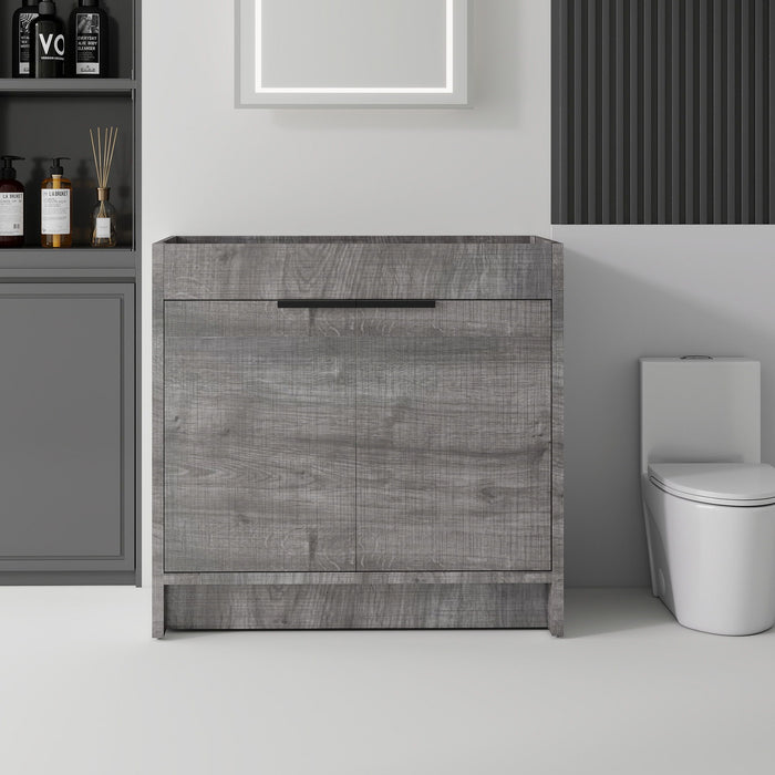 Freestanding Bathroom Vanity Cabinet With Soft Close Doors, Cabinet Only Home Essentials