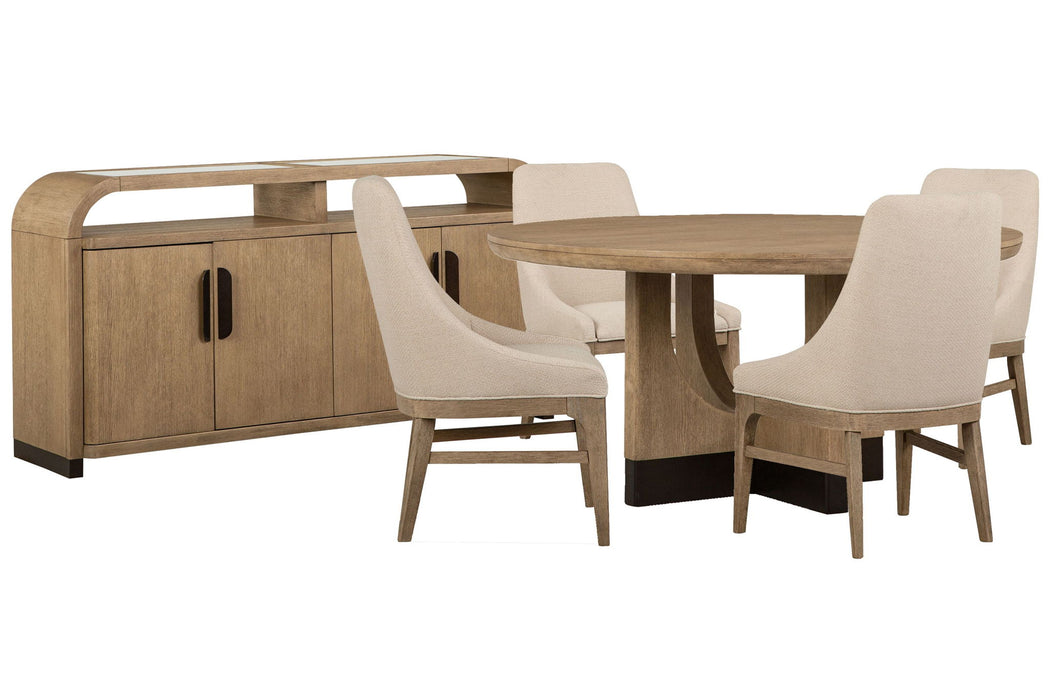 Tristan - 60" Round Dining Table Set Magnussen Furniture