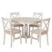 5 Piece Dining Room Set, Table And Chairs Set For 4 Persons Hearth and Haven