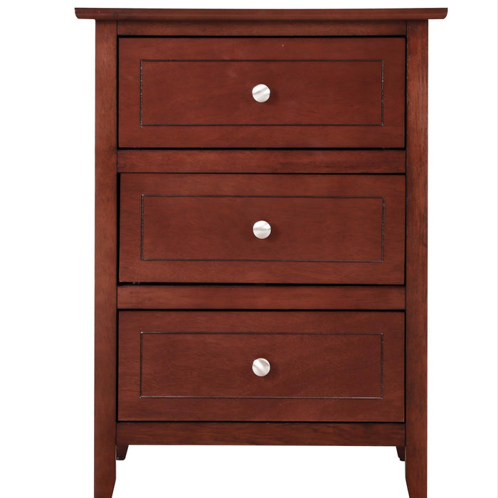 Daniel - 3 Drawer Nightstand
