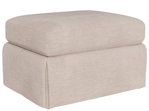 Hudson - Skirted Petite Ottoman, Special Order - Beige Universal Furniture