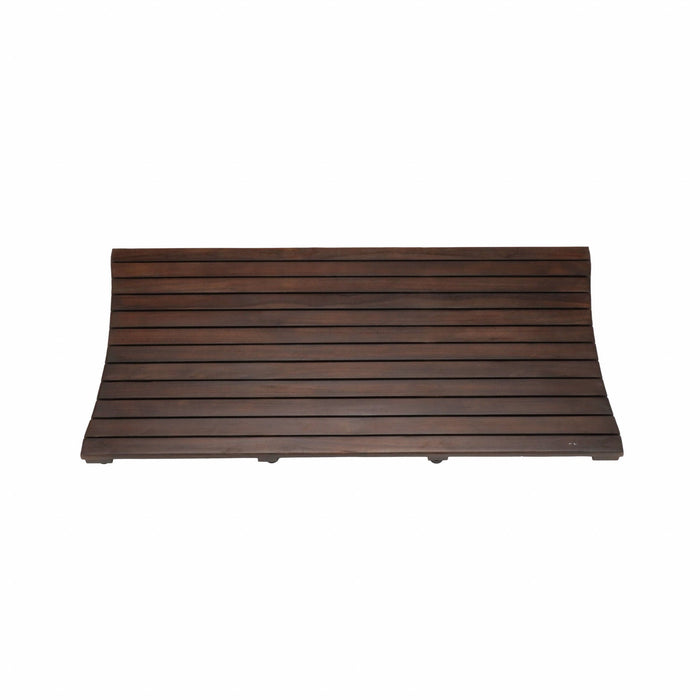 Compact Floor Mat Finish - Teak Brown