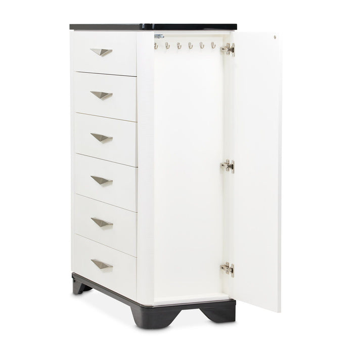 Tuxedo - 6-Drawer Chest - Piano Keyboard