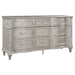Katerina - 9 Drawer Dresser With Removable Jewelry Tray - Oak Furniture Max