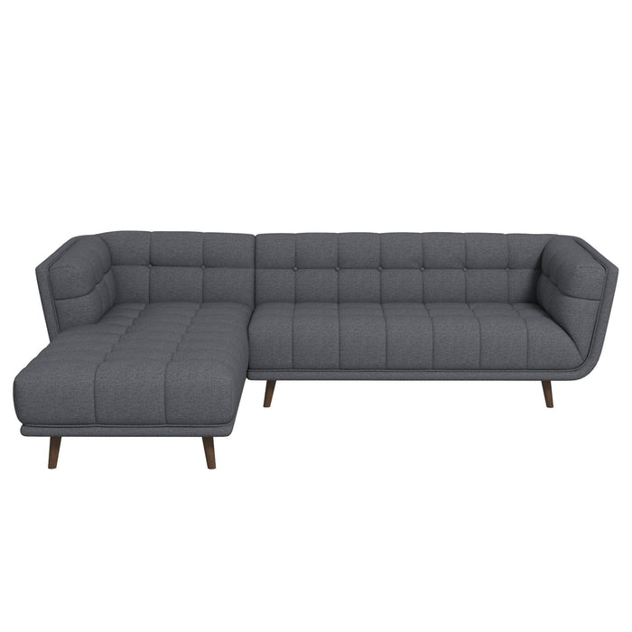 Addison - L Shape Sectional Sofa Tufted