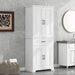 Bathroom Storage Cabinet With Doors And Drawer, Adjustable Shelf Hearth and Haven