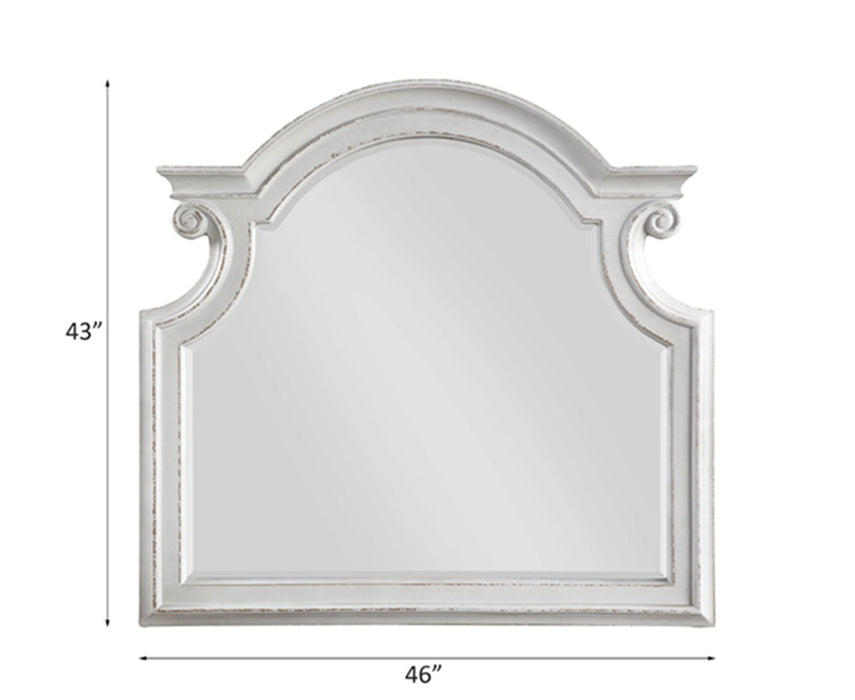 Florian - Mirror - Antique White ACME