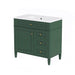 Bathroom Vanity With Sink, Rectangular Storage Cabinet & 2 Drawers And Tip Out Drawer Hearth and Haven