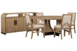 Tristan - 60" Round Dining Table Set Magnussen Furniture