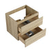Wall Mounted Bathroom Vanity Cabinet, Soft Close Drawers (Vanity Only) Home Essentials