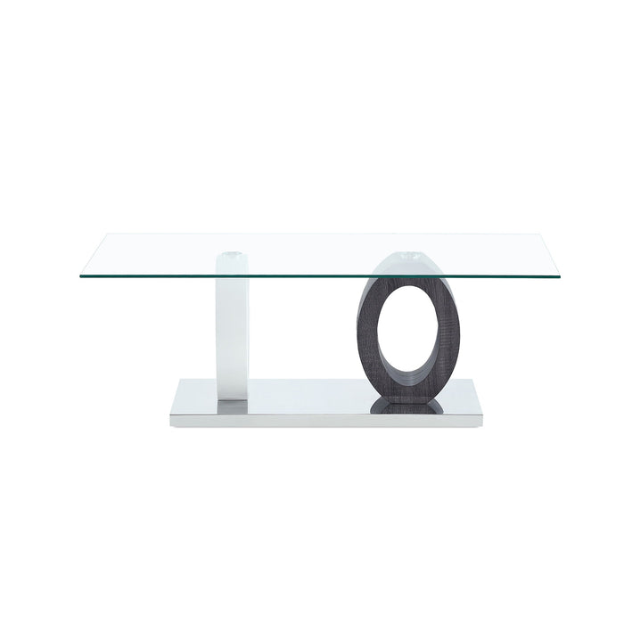 Tracker - Coffee Table - Brown / White Global Furniture USA