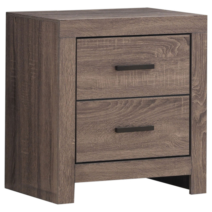 Brantford - 2 Drawer Nightstand Furniture Max
