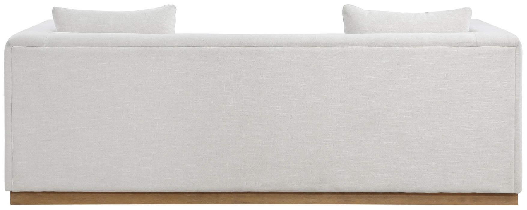 Alfie - Linen Textured Fabic Sofa Meridian Furniture