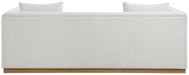 Alfie - Linen Textured Fabic Sofa Meridian Furniture