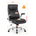 High Back Ergonomic Executive Office Chair, Adjustable Height And Lumbar Support For Home & Office - Black Home Essentials