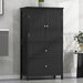 Bathroom Storage Cabinet With 2 Doors And Drawers, Adjustable Shelf Hearth and Haven