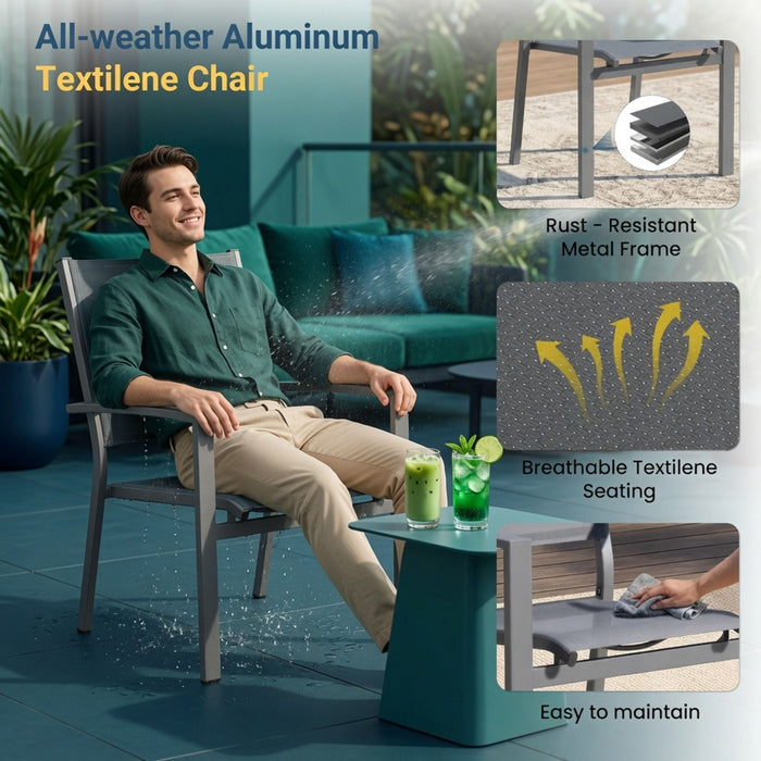 Outdoor Patio Chairs, All Weather Home Essentials