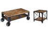 Pinebrook - Rectangular 2 Braking Casters Cocktail Table Set Magnussen Furniture